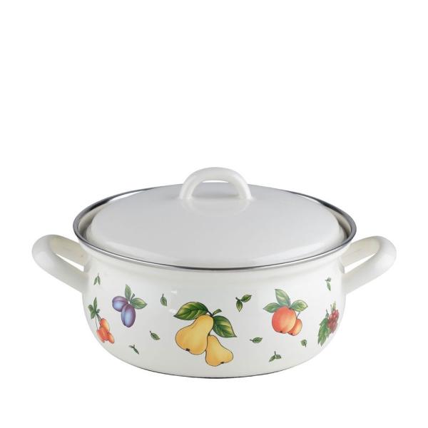 Riess Kasserolle mit Deckel, Country Fruit Garden